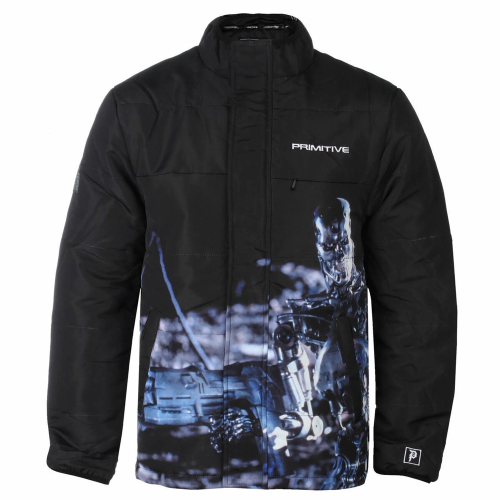 Primitive Skateboarding Apparel Men's X Terminator 2 Judgement Puffer Jacket